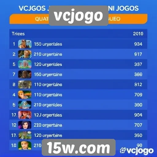 análise dos jogos mais populares no vcjogo